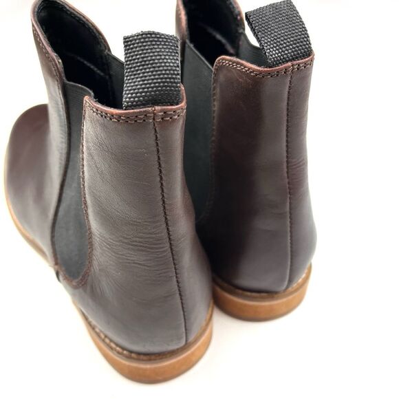 Like new ASOS Brown Leather Chelsea Boots size 9 - Picture 5 of 8